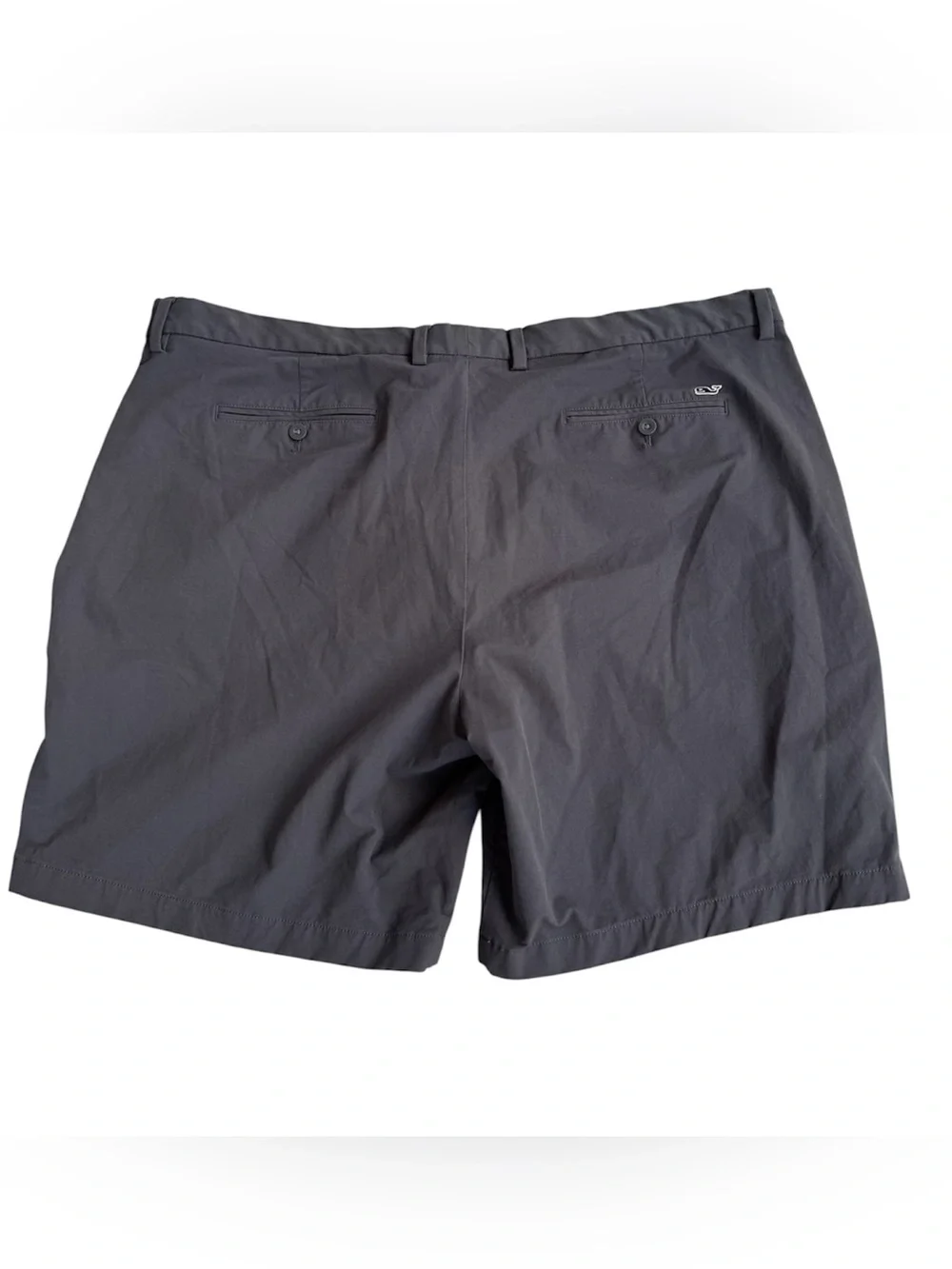 Vineyard Vines Performance Shorts Mens 42 Dark Grey 8” Inseam Slash Pockets Golf